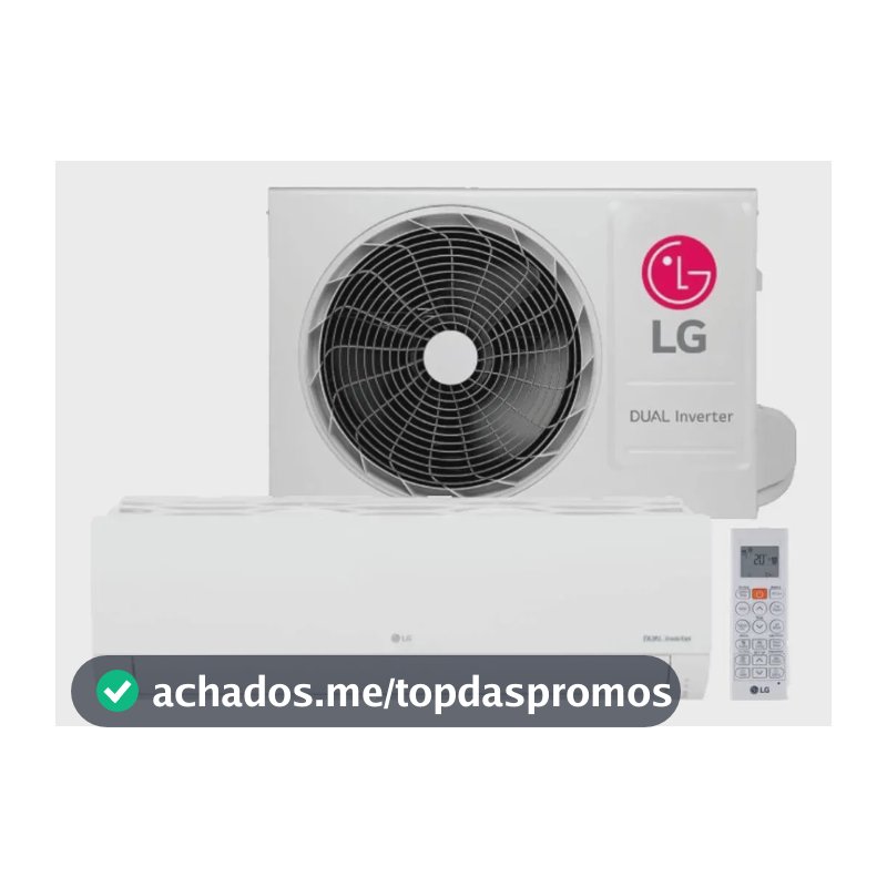 Ar Condicionado Dual Inverter LG Compact Ai 9000 Btus Frio