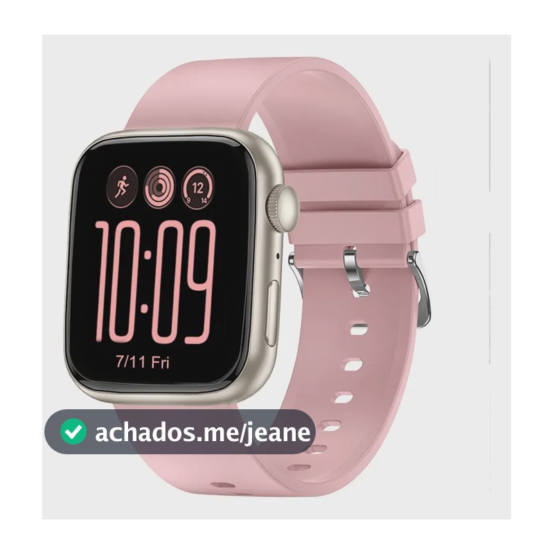 Jiditech Relógio Inteligente Smartwatch Sportwatch Tela HD 1,83" Chamada Bluetooth Monitoramento de Saúde, 100 Modos Esportivos, Notificações, 2 Pulseras, Compatível com Android/iOS, Para Homem Mulher