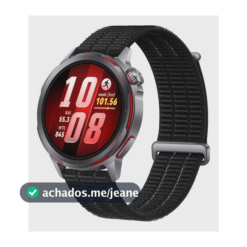 Smartwatch HUAWEI WATCH GT Runner 2 Bateria com Autonomia de Até 14 Dias Posicionamento de Precisão Modo Maratona Inteligente GPS ECG Compatível iOS e Android Preto Inclusa uma pulseira extra