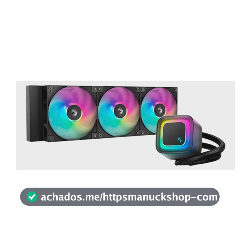 Watercooler Deepcool Le360 V2 Argb Preto 360mm Preto