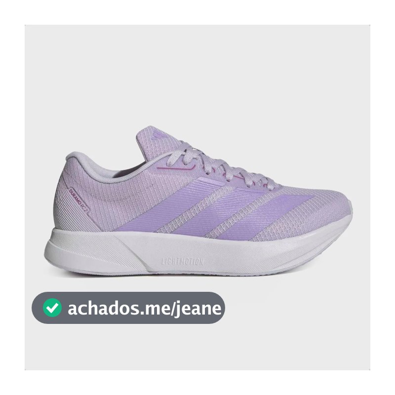 Tênis adidas Corrida Feminino Duramo Rc2 Performance Treino Lilás 37 Br