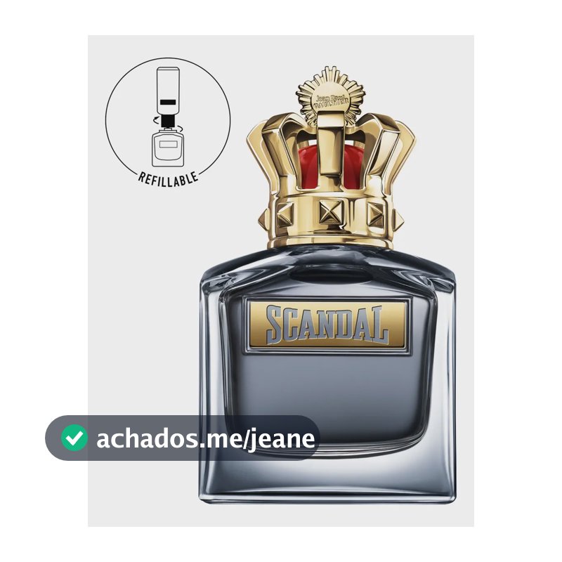 Perfume Jean Paul Gaultier Scandal Eau de Toilette For Him 100 ml Masculino