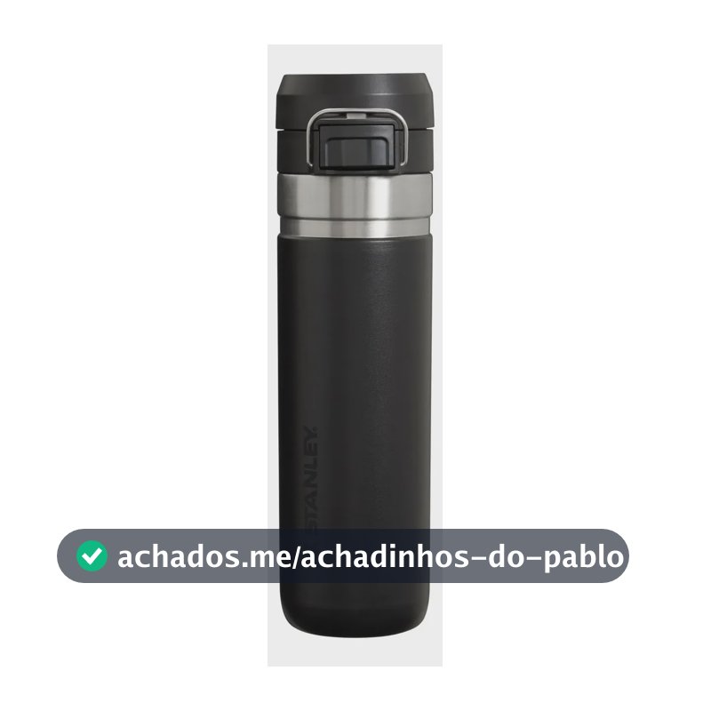 Garrafa Térmica Quick Flip Stanley Preto 710ml