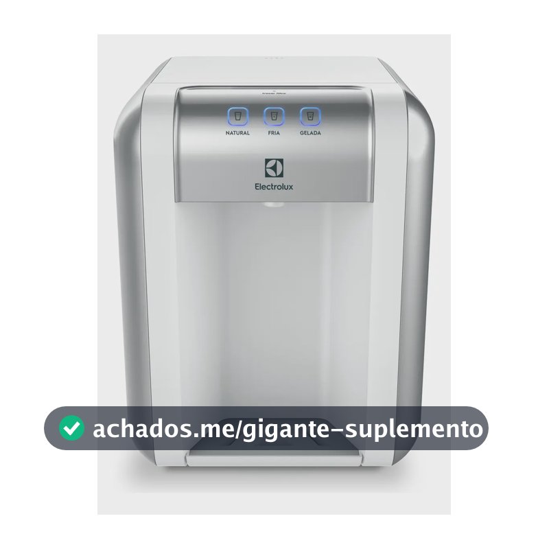 Purificador Electrolux Eletrônico Compacto Efficient Painel Digital Bivolt Branco PE11B Bivolt