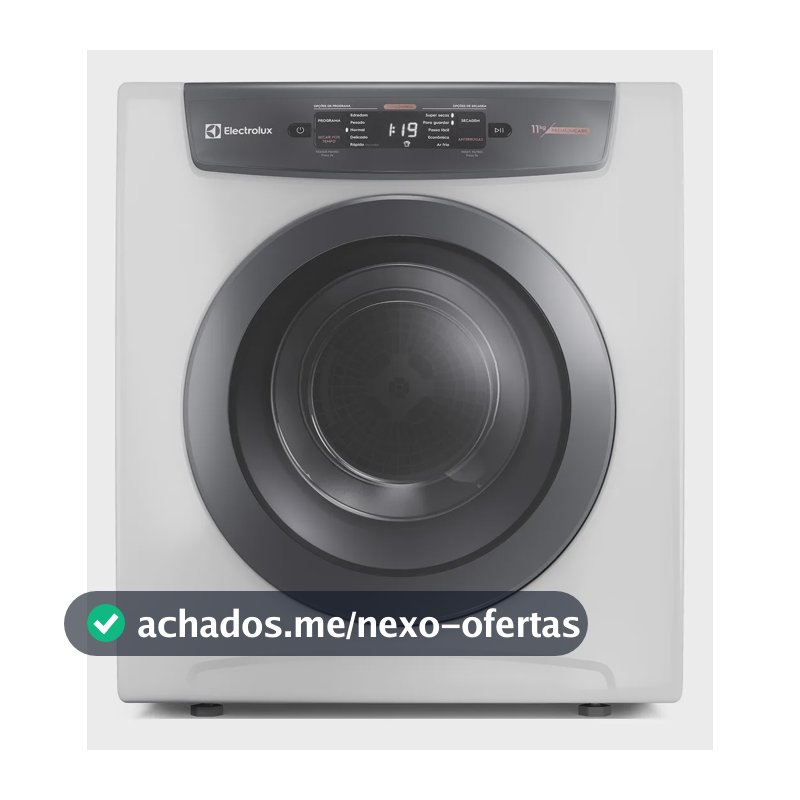 Secadora De Roupas De Parede E Piso 11 Kg Timer Electrolux Branco 220v