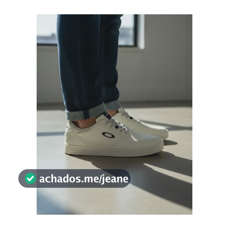 Tenis Masculino Voyage Iii Oakley Off White Liso 43 Br