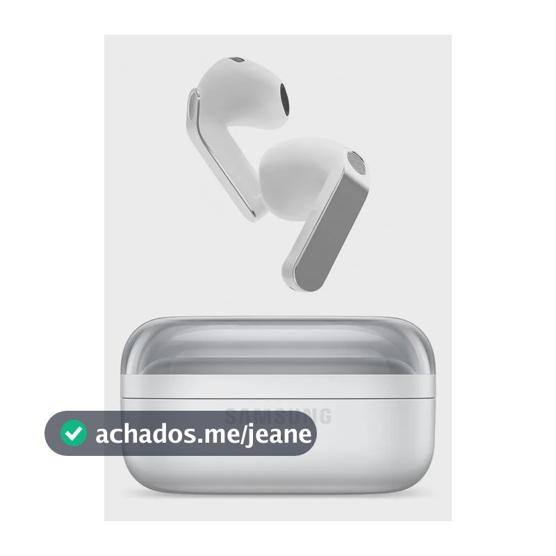 Samsung Galaxy Buds4, Fone De Ouvido Sem Fio, Áudio Hi-fi, Galaxy Ai, Gemini Branco