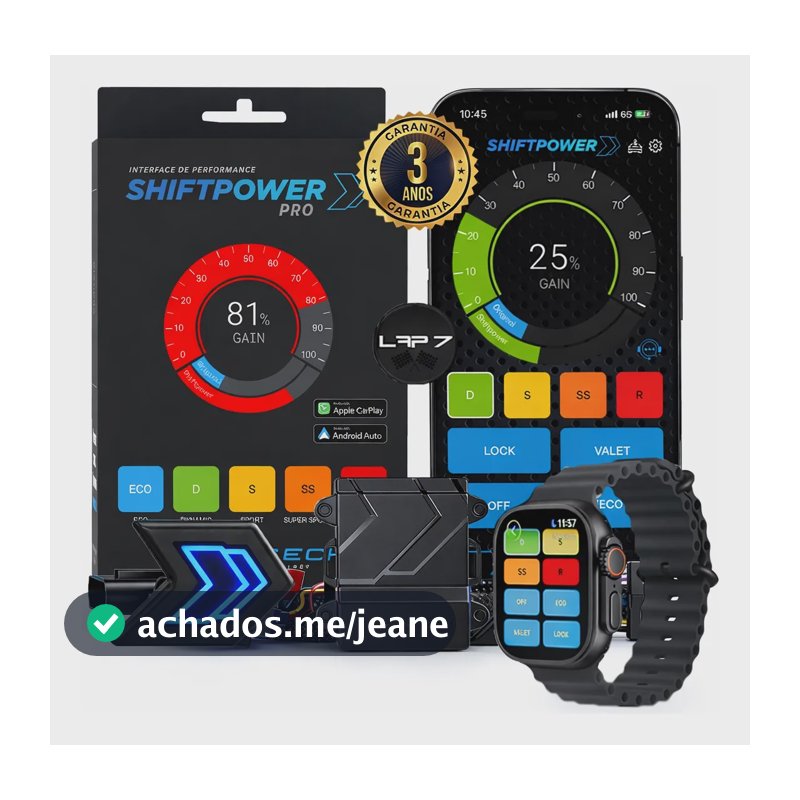 Shiftpower Faaftech Chip Pedal Booster Delay Bluetooth Jeep Compass 2017 A 2027