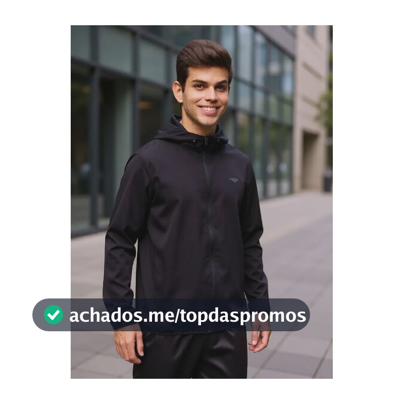 Jaqueta Penalty Treino Essencial Print Preto G Lisa