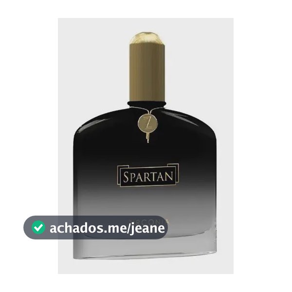 Zirconia Perfume Oriental Masculino Privé Spartan 100ml Spray