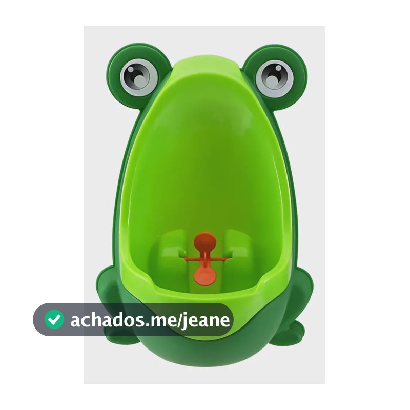 Pinico Mictorio Menino Sapo Sapinho Infantil Mais Resistente