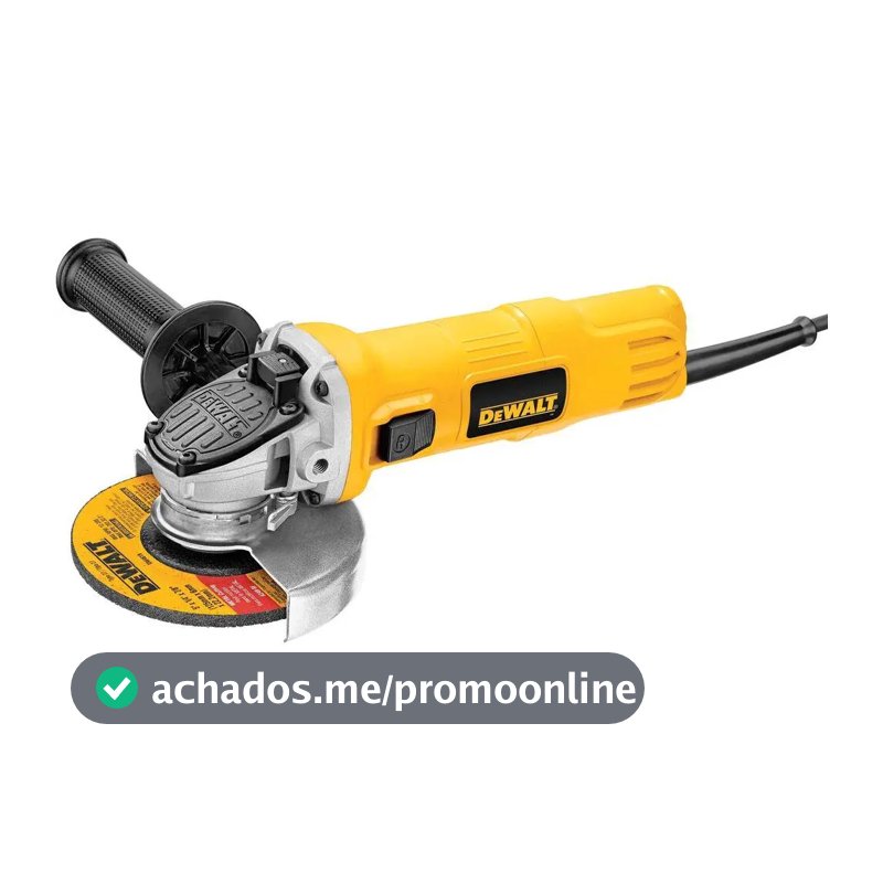 Esmerilhadeira Angular Dewalt DWE4020 4.1/2" (115mm) 800W 220V 60Hz — Amarela
