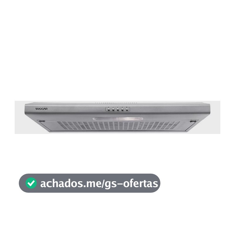 Depurador De Ar Suggar Slim 60cm Manta Prata Di601pr