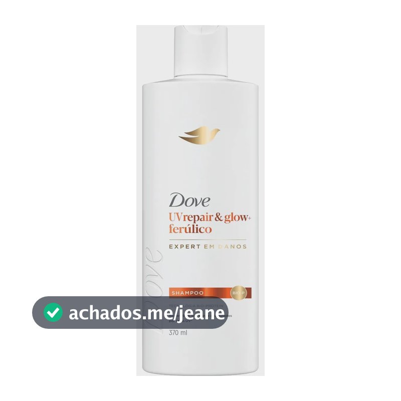 Dove Shampoo Dove Uv Repair & Glow + Ferúlico 370ml