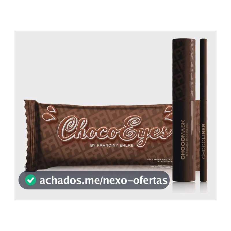 Kit Fran Choco Eyes Mascara Marrom By Franciny Ehlke