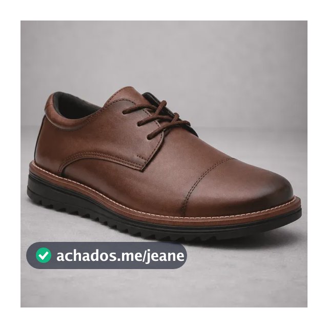 Sapato Social Oxford Masculino Moderno Qualidade Confortável