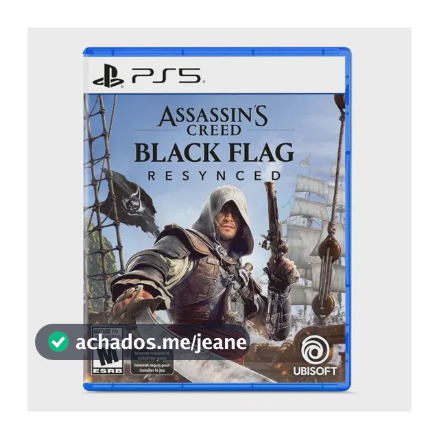 Assassins Creed Black Flag Resynced Ps5 Midia Fisica