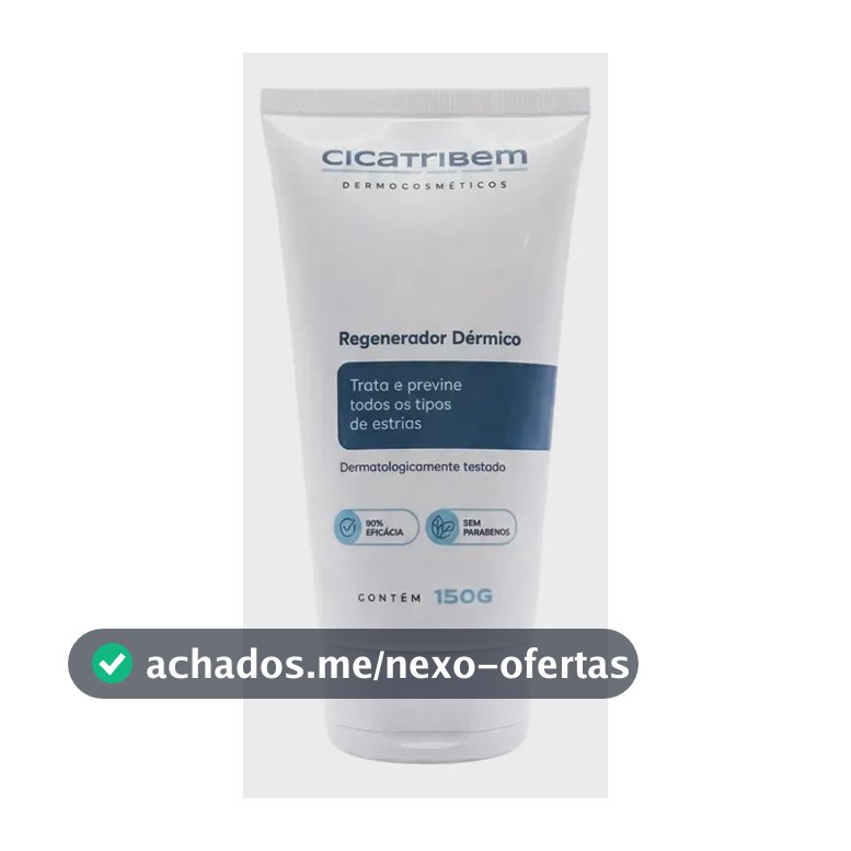 Creme Hidratante Anti Estrias Regenerador Dérmico da Cicatribem 150g