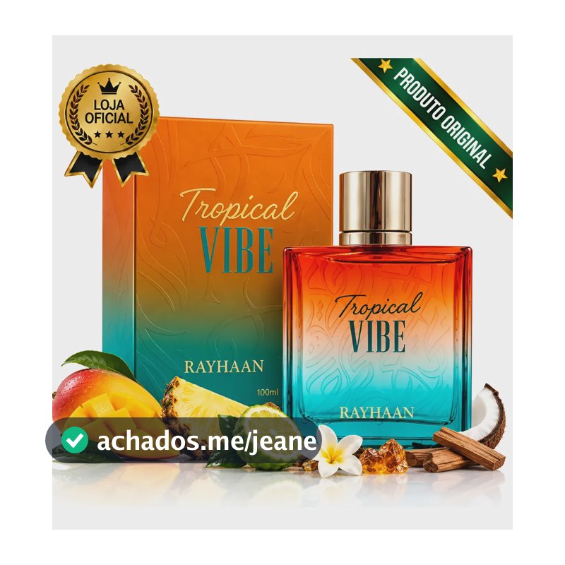 Perfume Árabe Rayhaan Tropical Vibe Edp 100ml Original