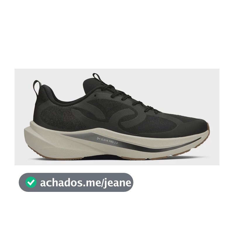 Tênis Olympikus Corre Vento 3 Preto/chumbo 40