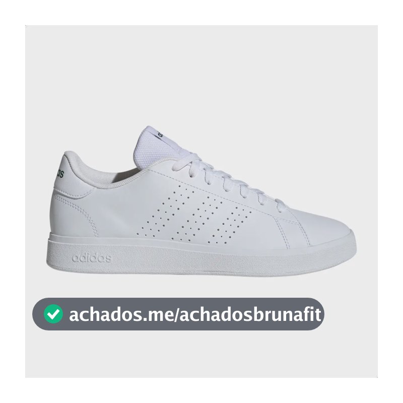 Tênis Casual Masculino Advantage Base 2.0 adidas Liso