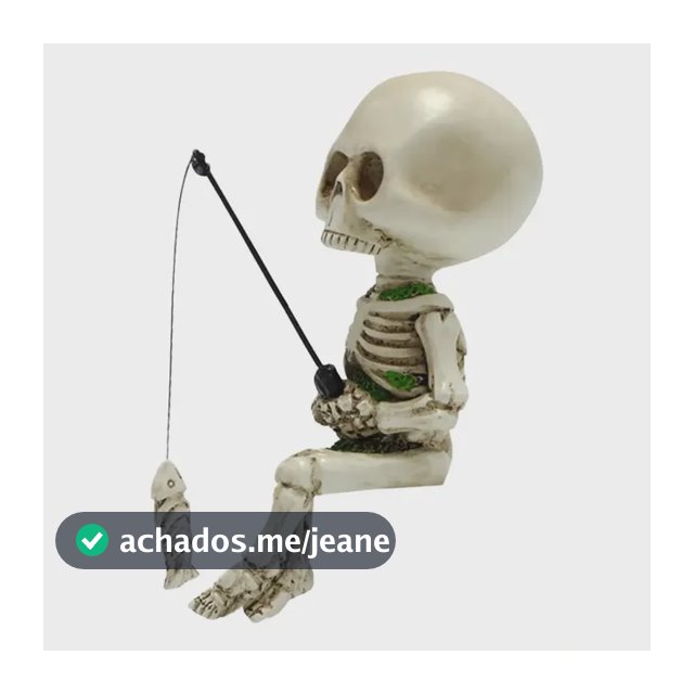 Adornos De Pesca Esqueleto De Resina Para O Halloween