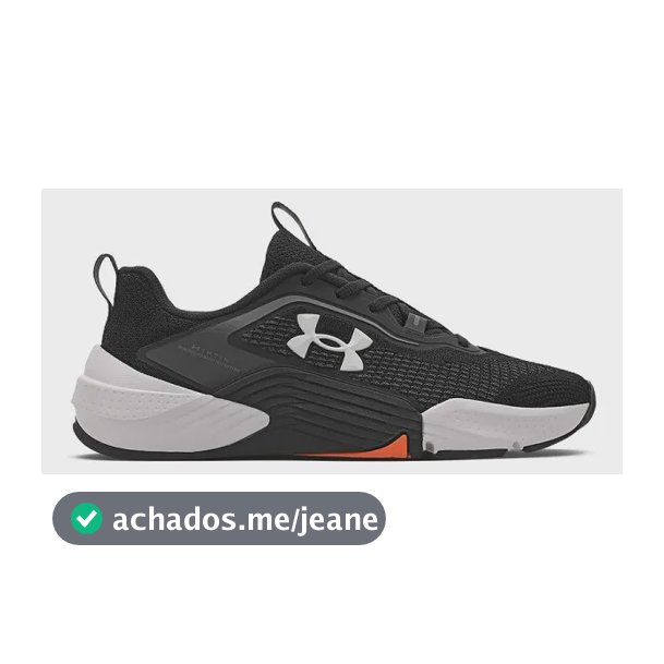 Tenis Under Armour Tribase Reps 2 Crossfit Preto/branco 39 Br