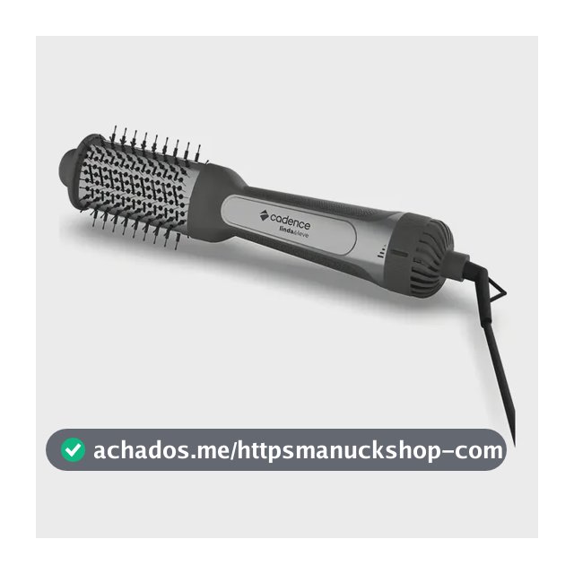 Escova Secadora Cadence Linda & Leve 4 em 1 Preto ESC720