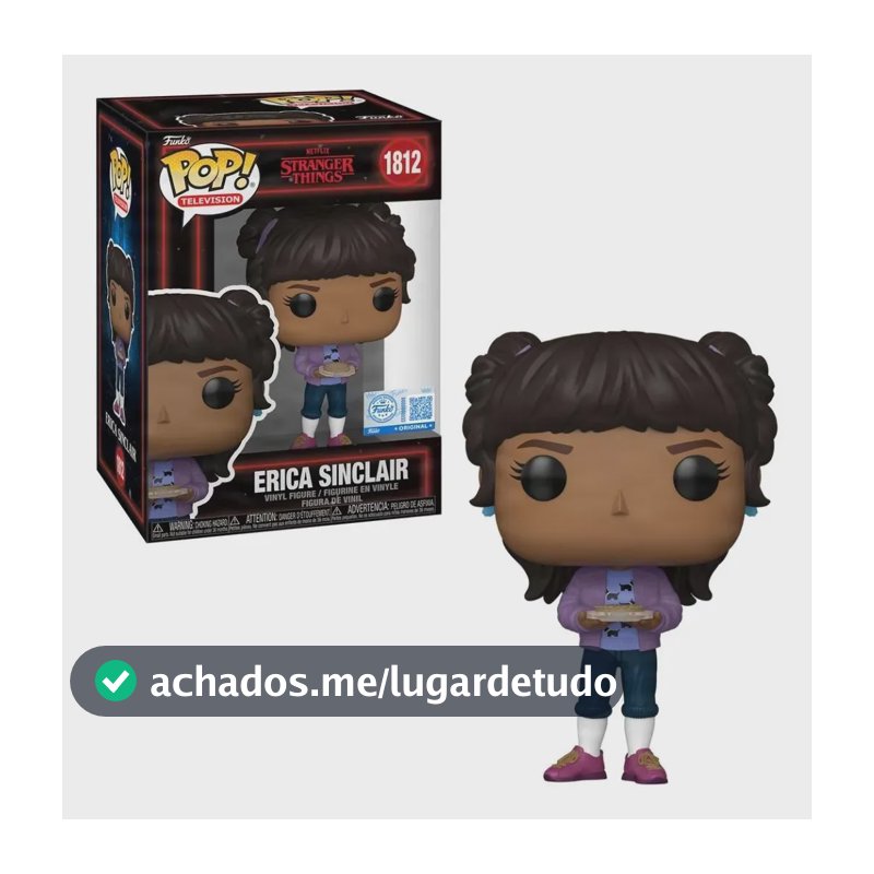 Boneco Funko Pop! Exclusivo Stranger Thingst5 Erica Sinclair