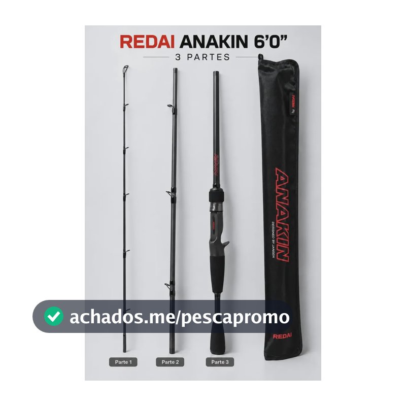 Vara Redai Anakin Travel 3 Partes 14-25lbs 6'0 An-c2560-3