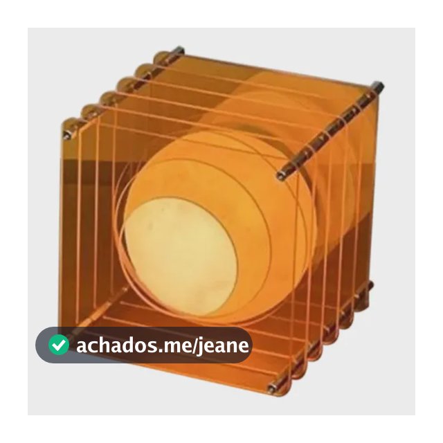 Luminária Mesa Artística Acrílica Recarregável