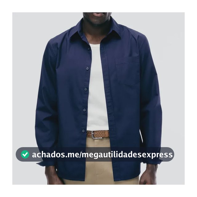 Camisa Básica Masculina Manga Longa Slim Hering