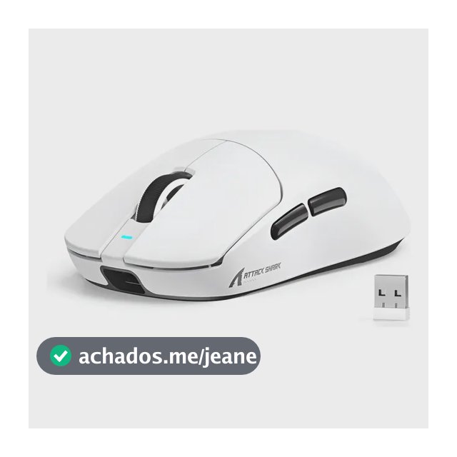 Attack Shark X8 Se Triplo Modo Mouse Para Jogos Sem Fio