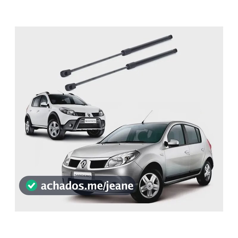 Par Amortecedor Porta Malas Renault Sandero 2008 09 10 À 14