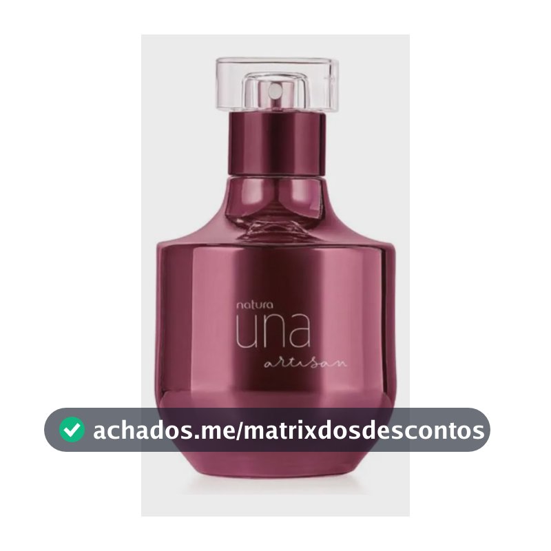 Una Artisan Natura Deo Parfum Perfume Feminino Original 75ml