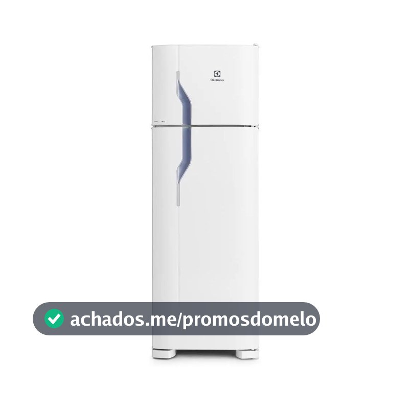 Geladeira Electrolux Cycle Defrost 260L Super Freezer Duplex Branca DC35A