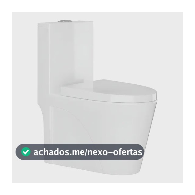 Vaso Sanitário Tubrax Monobloco VAB0002 Caixa Acoplada Completo Privada Cor Branco