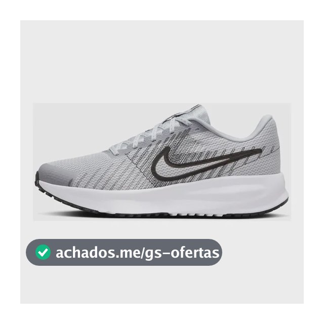 Tênis Nike Run Defy Masculino Cinza/preto 41 Br