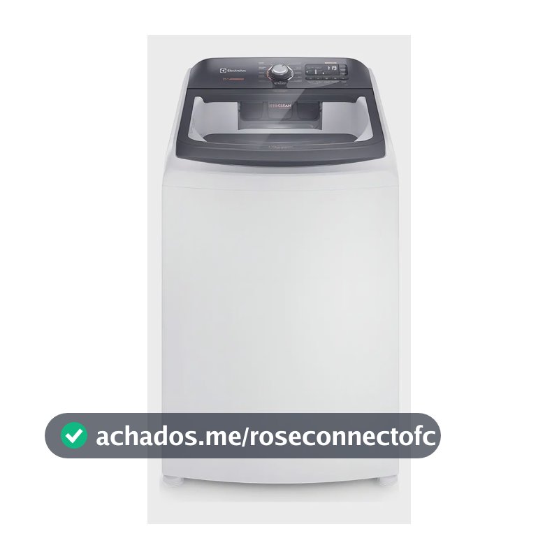 Máquina de Lavar 15kg Electrolux Premium Care com Cesto Inox, Jet&Clean e Time Control LEC15