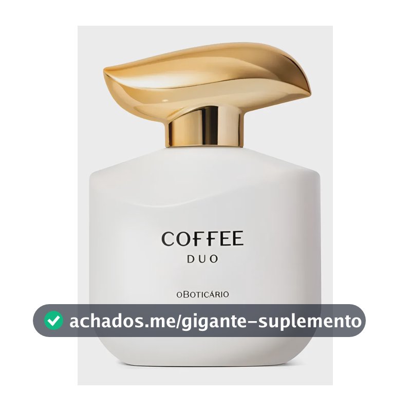 Coffee Woman Duo O Boticário Desodorante Colônia Perfume Feminino 100ml