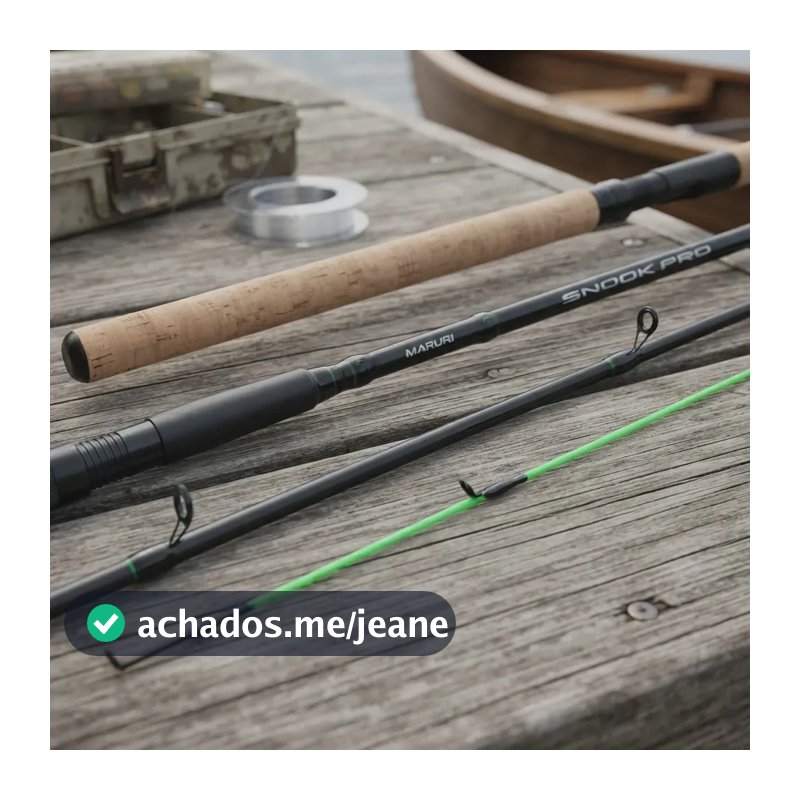 Vara Para Molinete Snook Pro S802m 2,40mts 6-17lbs 2 Parte - Maruri