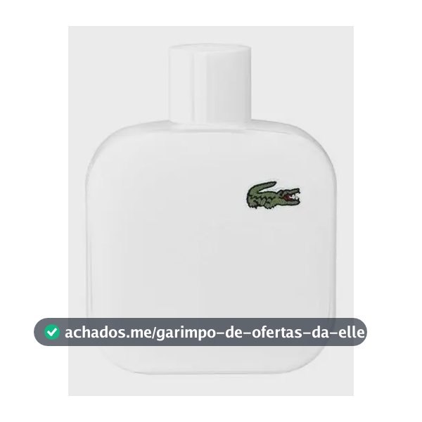 Eau de Toilette Lacoste L.12.12 Blanc para Homem 100 mL