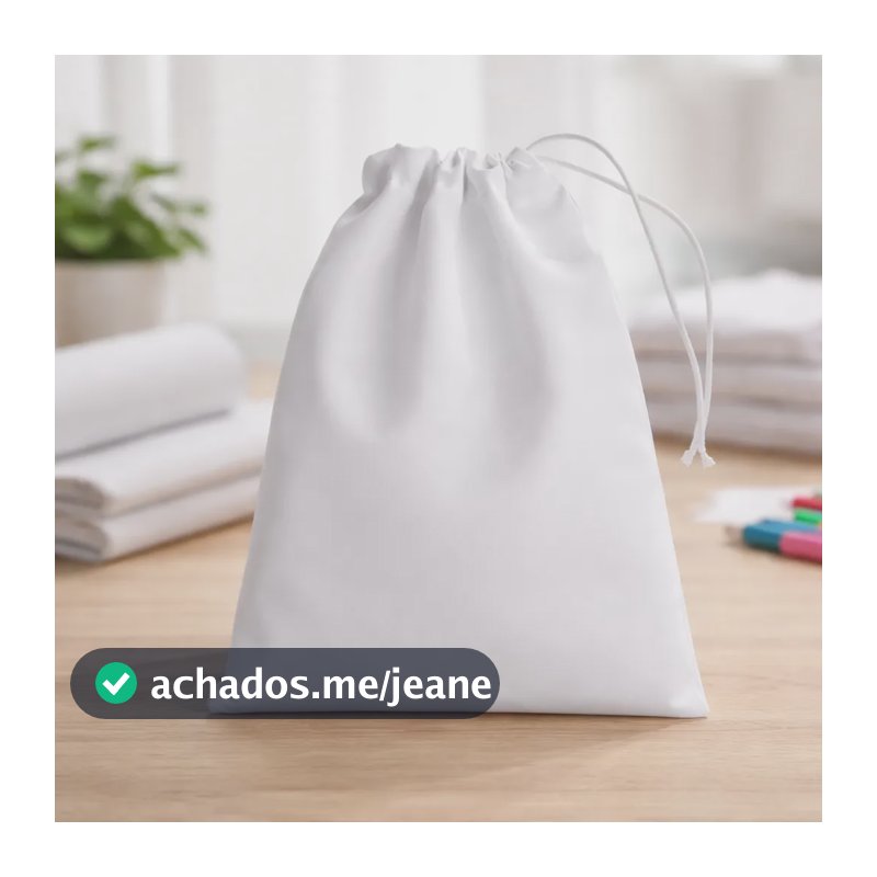 30 Saquinhos Em Oxford Para Sublimação Tamanho 20x30 Branco
