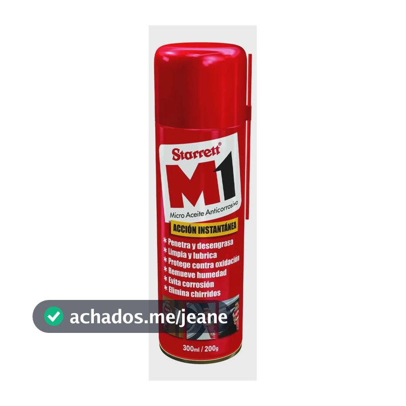 Óleo Anticorrosivo Lubrificante M-1 Starret 300ml