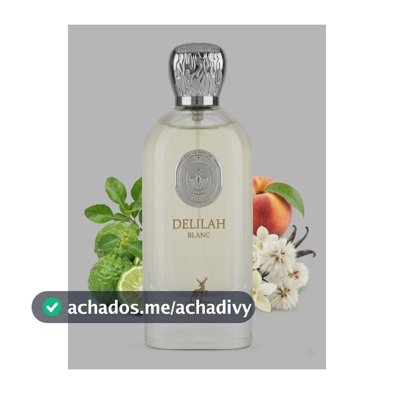 Perfume Arabe Delilah Blanc Maison Alhambra 100 Ml Original