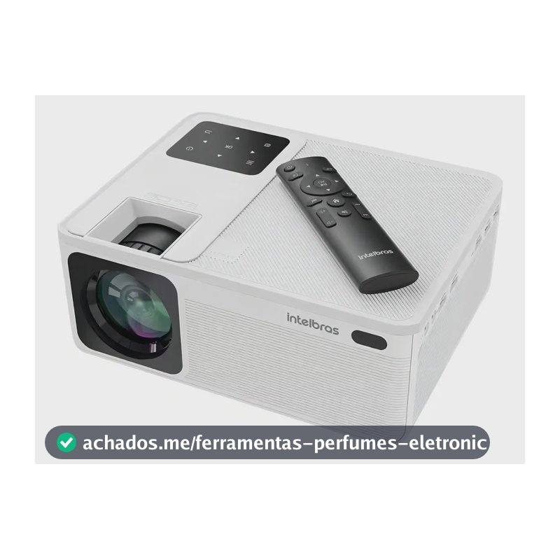 Projetor PFL5211 Full HD 5200lm Branco Intelbras 127/220V