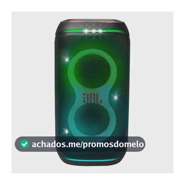 Caixa De Som Jbl Partybox Club 120 Bluetooth Amplificada Preto Bivolt