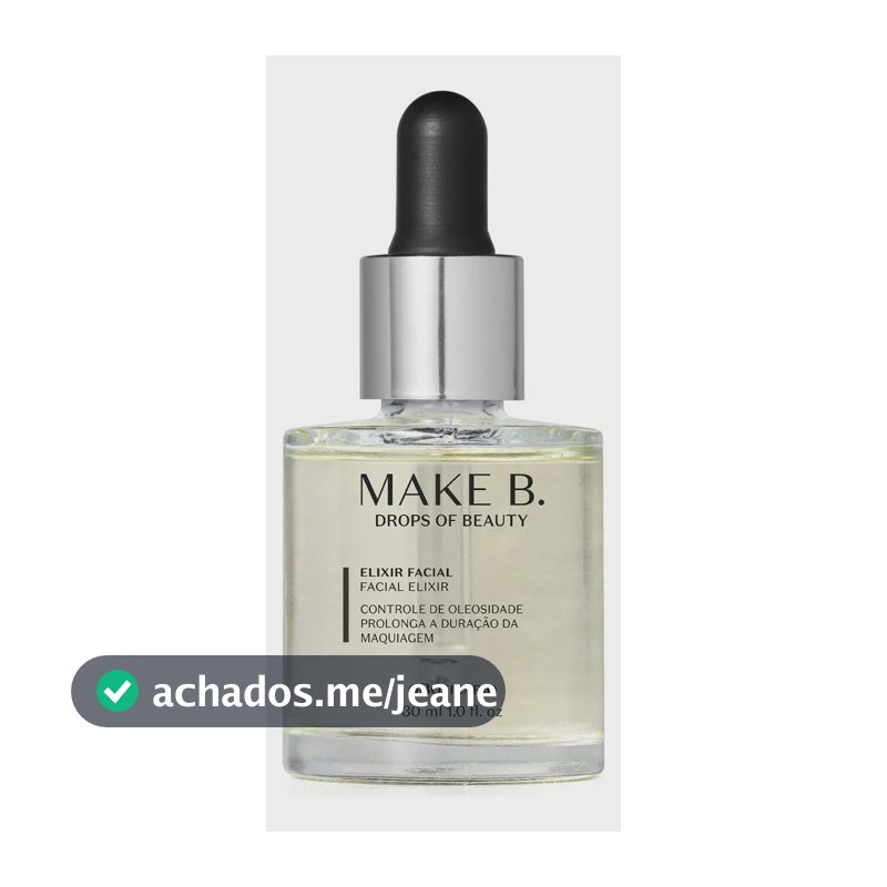 O Boticário Make B. Drops Of Beauty Elixir Facial 30ml