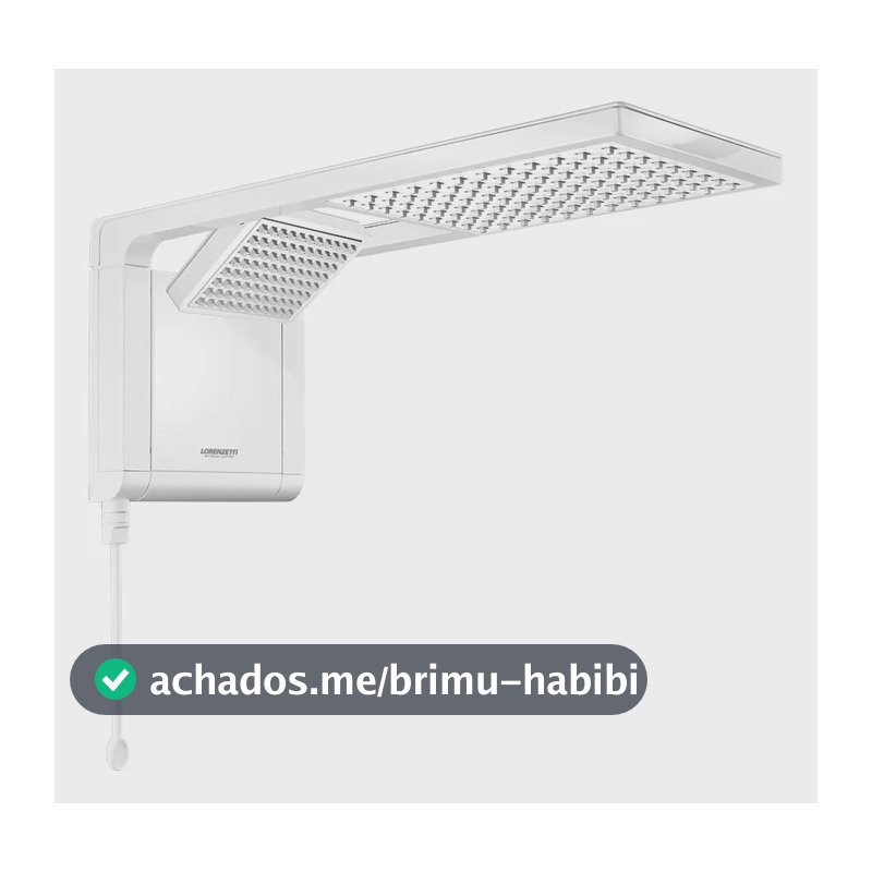 Chuveiro Eletrônico Lorenzetti Acqua Duo Ultra Branco 7800W