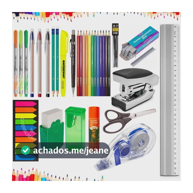 Kit Escolar Completo Ensino Médio E Fundamental Premium Full